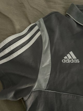 Polo Adidas Real Oviedo Gris