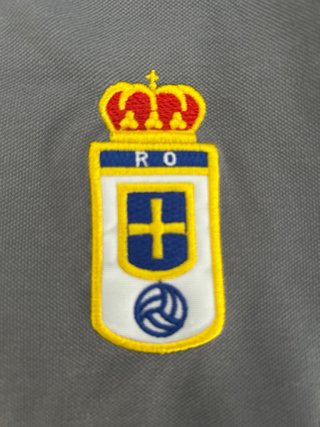 Polo Adidas Real Oviedo Gris