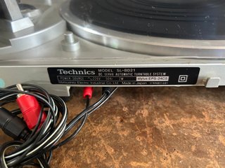 Tocadiscos Technics SL-BD21 Plata