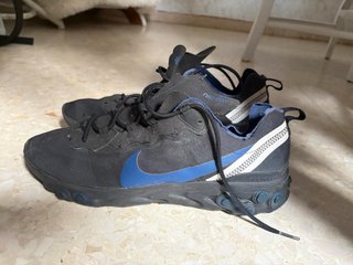 Nike React Botas Negras y Azules