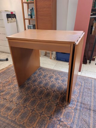 Escritorio extensible madera