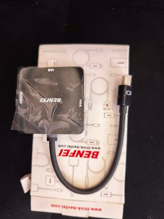 Adattatore Mini DP 4K HDMI/DVI/VGA 3 in 1 BENFEI
