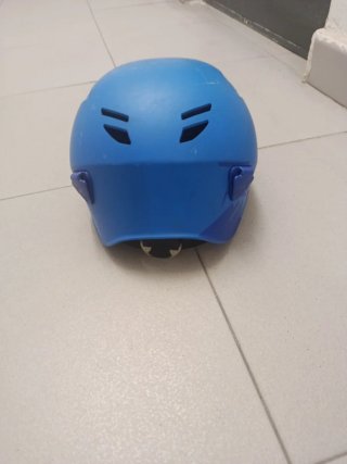 Casco de escalada azul 6-9 años