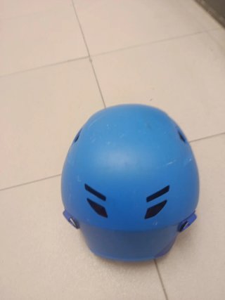 Casco de escalada azul 6-9 años