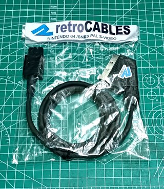 Cable RGB N64/SNES señal S-Video PAL - Nuevo