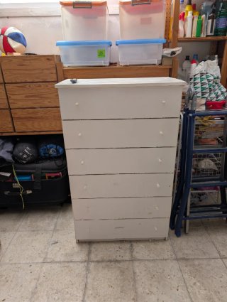 Cajonera blanca gran capacidad