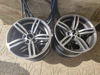 Llantas BMW 5 radios 17 x 8 J sin tapabujes