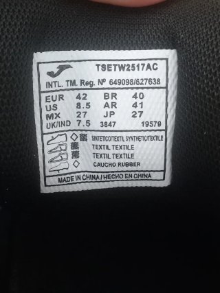 PADEL JOMA SET MEN PETROLEUM (TSETW2517AC). 42.