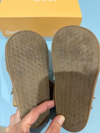 Sandalias Blanditos by Crio’s Arena Talla 26