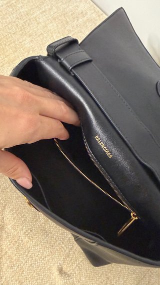Borsa Balenciaga in pelle nera