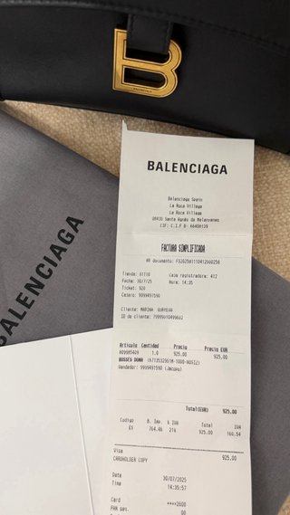 Borsa Balenciaga in pelle nera