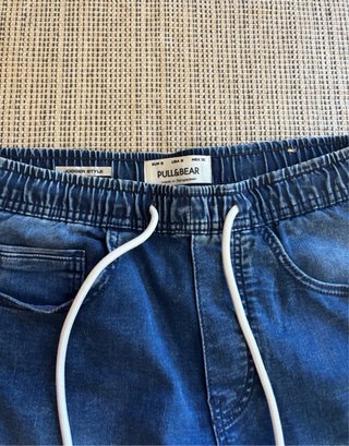 Pull&Bear Pantalón Corto Vaquero