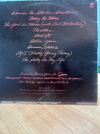 Vinilo Michael Jackson Thriller 1982 Original