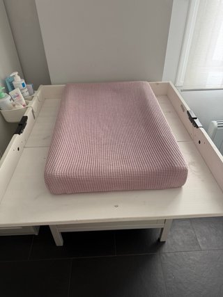 Mueble cambiador bebé blanco