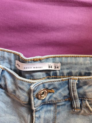 Pantalones cortos vaqueros Bershka Talla S