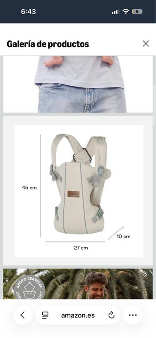 Mochila Portabebé Ergonómica Jane