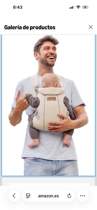 Mochila Portabebé Ergonómica Jane