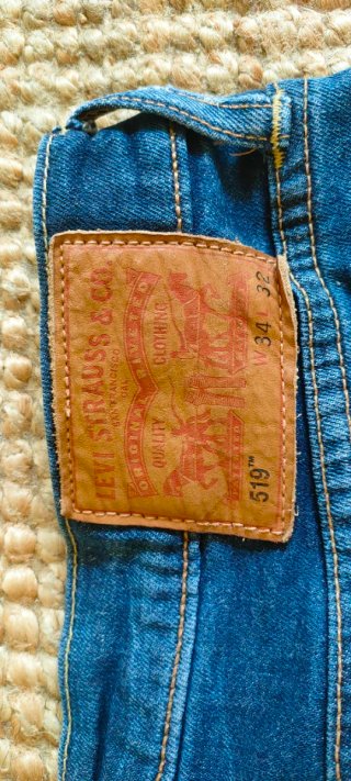 Shorts Levis Hombre Azul W34 L32
