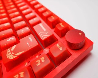 Teclado Mecánico Madkat Edición Rubius Rojo