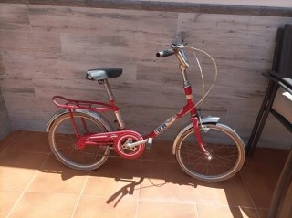 Bicicleta BH Clásica Roja Antigua