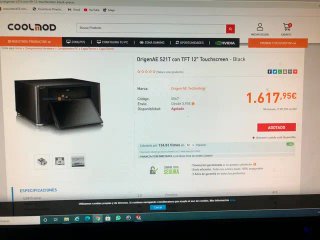 Caja HTPC/Servidor OrigenAE 21T con pantalla
