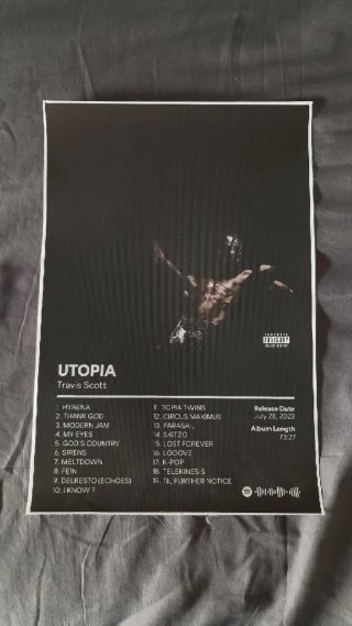 Posters Travis Scott Astroworld Rodeo