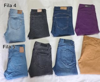 Pantalones Skinny Talla 34 Varias Marcas
