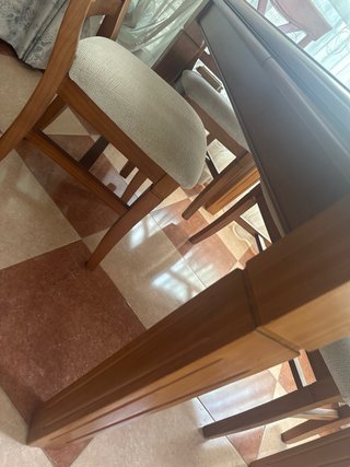 Mesa salón 1,60  Y de ancha 85 cm