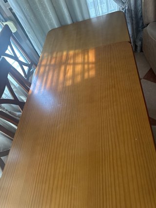 Mesa salón 1,60  Y de ancha 85 cm