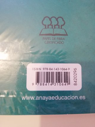 Libro de Cultura Clásica para 1 ESO, Anaya