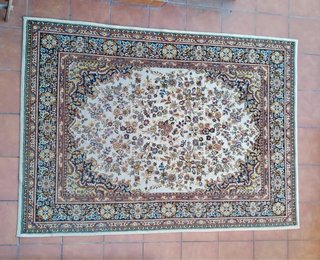 Alfombra 165 x 240 cm Diseño Floral