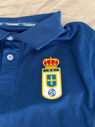 Polo Hummel Real Oviedo Azul Talla M