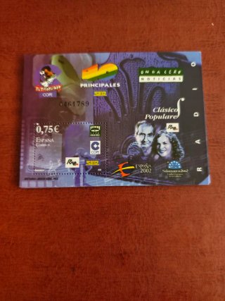 Sello España 2002 Clásico Popular