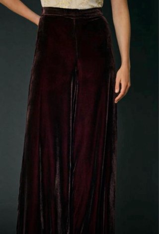 Traje fiesta lentejuelas marrón y morado