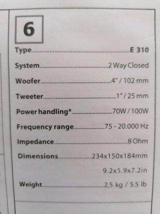 AMPLIFICADOR AV Yamaha RX-V350 + ALTAVOCES  Jamo E