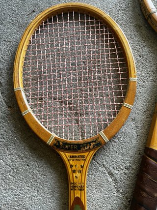 Lote 4 raquetas tenis antiguas