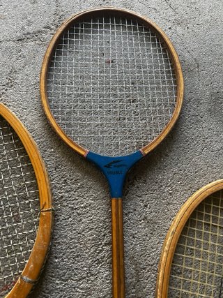 Lote 4 raquetas tenis antiguas