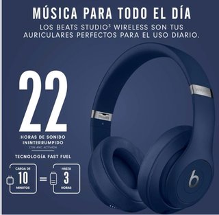 Beats Studio3 Wireless Cancelación Ruido