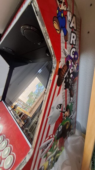 Máquina Arcade Bartop Mario Kart