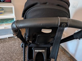 Carro Bebé Bugaboo Bee 6 Negro. Sin capazo.