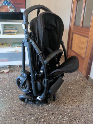 Carro Bebé Bugaboo Bee 6 Negro. Sin capazo.