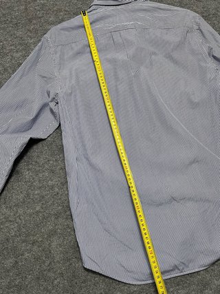 Camisa Armani Collezioni Talla L Rayas