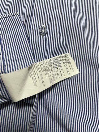 Camisa Armani Collezioni Talla L Rayas
