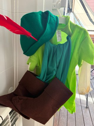 Disfraz Peter Pan Talla 3-4 años