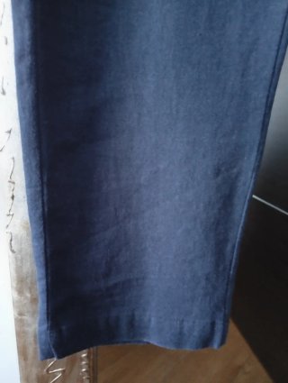 Pantaloni uomo lino blu