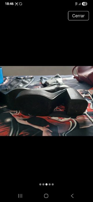 Botas altas plataforma Mizuno azul talla 39