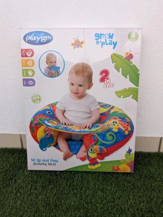 Cojín antivuelco bebés, marca PLAYGRO