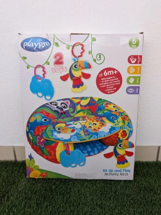 Cojín antivuelco bebés, marca PLAYGRO