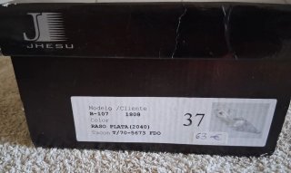 Zapatos de fiesta plateados con pedrería Talla 37