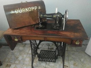 Máquina de coser Dürkopp antigua